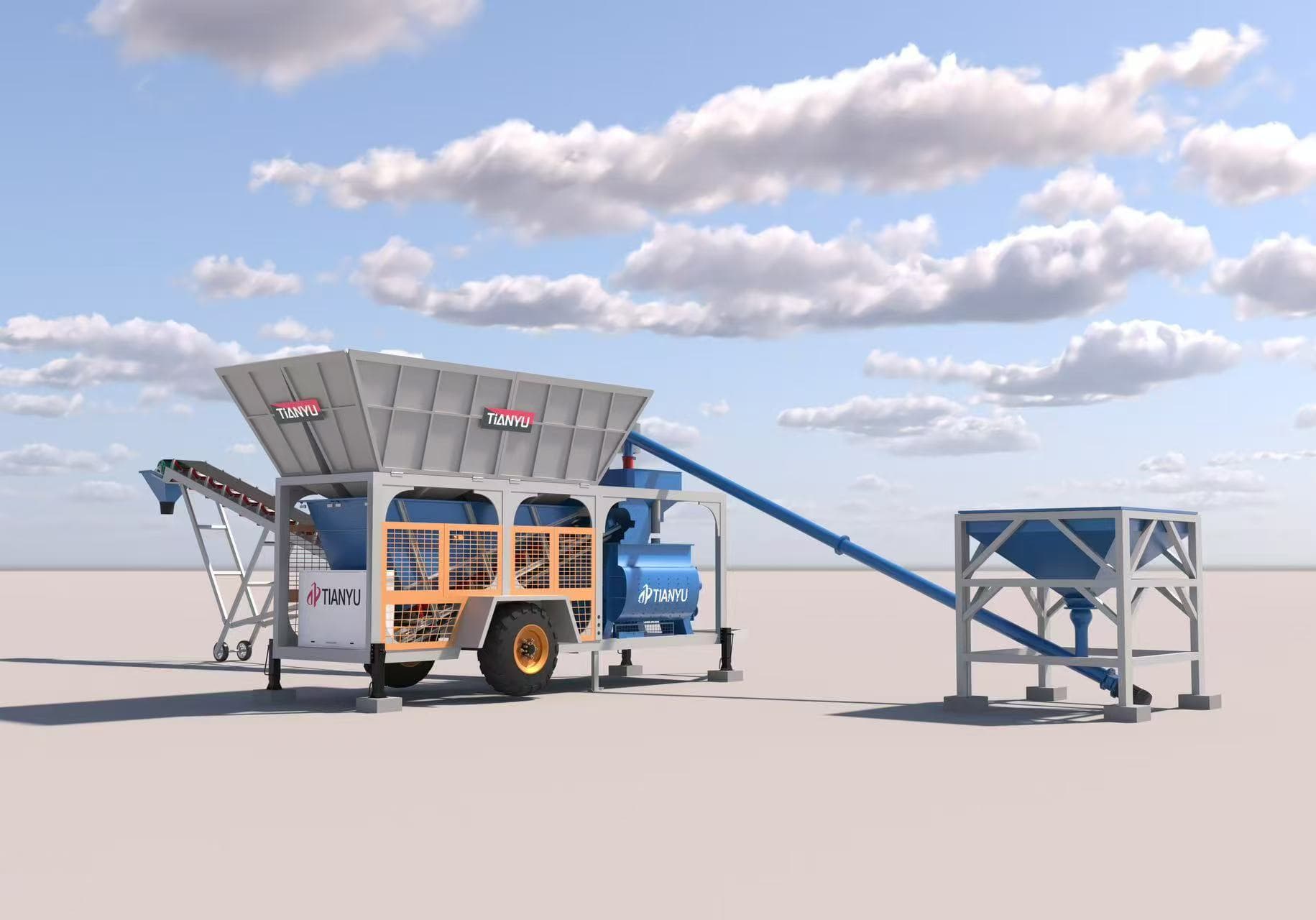 TIANYU foundation-free direct-feed plant render